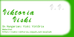 viktoria viski business card